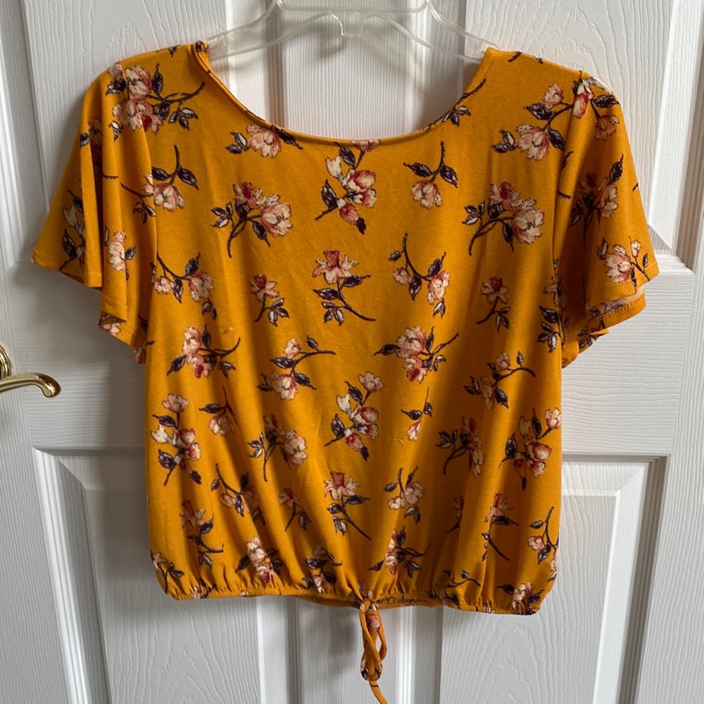 Girls  flower top